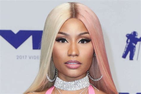 Nicki Minaj Is a Burberry Barbie in a Plaid Bralette